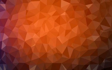 Koyu kırmızı vektör arka plan poligonal. Glitter soyut resim zarif bir üçgen ile. Tamamen yeni bir tasarım sizin broşürü.