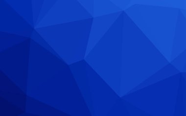 Hafif mavi vektör düşük poli doku. Gradyan ile zarif parlak poligonal illüstrasyon. Tasarımınız için yeni bir doku.