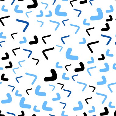 Hafif mavi vektör sorunsuz balonu şekiller şablonuyla. Çarpık illüstrasyon mermer tarzda parlayan. Yeni bir doku için reklam, kitapçıklar, broşürler.