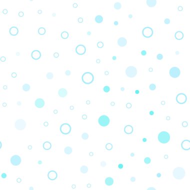 Açık mavi, vektör sorunsuz zemin noktalar ile yeşil. Bulanık damla Glitter soyut Illustration yağmur. Tekstil, kumaş, duvar kağıtları için tasarım.