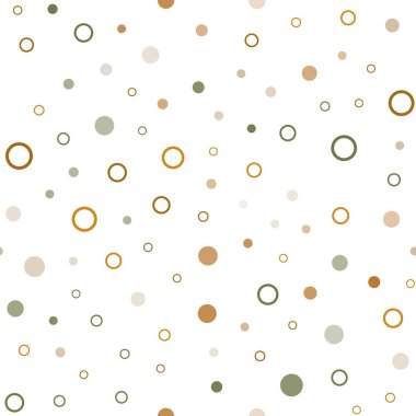 Açık yeşil, sarı vektör noktalar ile sorunsuz kapak. Kabarcıkları ile soyut tarzda bulanık dekoratif tasarım. Desen tasarım pencere panjur, perdeler.