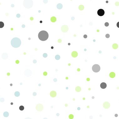 Açık mavi, yeşil vektör sorunsuz arka plan ile bubbles. Modern Soyut illüstrasyon renkli su ile bırakır. Kartvizit, Web siteleri için şablon.