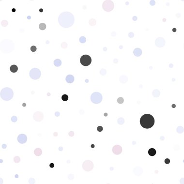 Işık çok renkli vektör sorunsuz arka plan kabarcıkları ile. Renkli gradyan ile arka plan üzerinde bulanık kabarcıklar. Tekstil, kumaş, duvar kağıtları için tasarım.