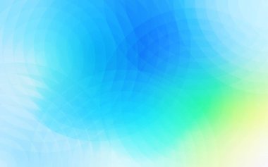 Açık mavi, daire şekiller düzeniyle vektör yeşil. Bulanık damla Glitter soyut Illustration yağmur. Desen-ebilmek var olmak kullanılmış için fütüristik reklam, kitapçıklar.