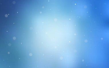 Daireler ile ışık mavi vektör şablonu. Bulanık daireler doğa tarzı ile güzel renkli resimde. Desen-ebilmek var olmak kullanılmış için fütüristik reklam, kitapçıklar.