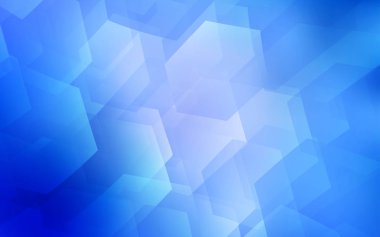 Hafif mavi vektör kapak altıgenler dizi. Beyaz arka plan ile renkli altıgen yanarak bahislerin doğru. Reklamlar, el ilanları için desen.