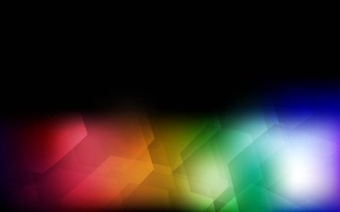 Karanlık çok renkli vektör kapak altıgenler dizi. Soyut illüstrasyon renkli altıgenler ile. Marka kitap için yeni şablon.