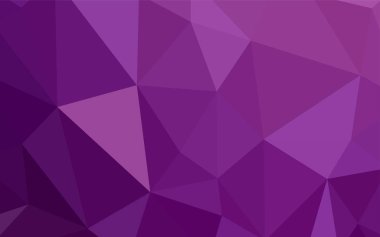 Koyu mor, pembe soyut poligonal desen vektör. Gradyan ile poligonal soyut resim. Desen için bir marka kitabın zemin.