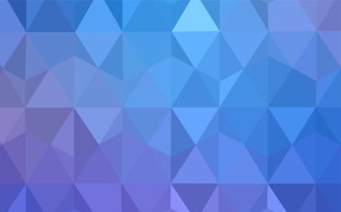 Hafif pembe, sarı vektör degrade üçgenler doku. Poligonal illüstrasyon parlayan, hangi üçgen oluşur. Marka kitap için yeni şablon.