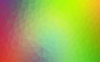 Üçgen düzen parlayan ışık çok renkli vektör. Geometrik şekil gradyan ile Origami tarzında. Cep telefonu arka plan için şablon.