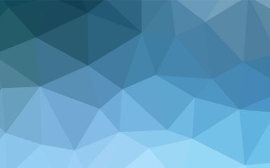 Açık mavi, kırmızı vektör Çokgen arka plan. Üçgen geometrik örnek gradyan ile. İşiniz için en iyi üçgen tasarım.