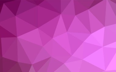 Koyu mor, pembe düşük poli düzen vektör. Tamamen yeni bir renk illüstrasyon poligonal bir tarzda. Marka kitap için yeni şablon.