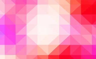 Pembe ışık, vektör Çokgen soyut düzen mavi. Üçgen geometrik örnek gradyan ile. Web siteniz için köşeli tasarım.