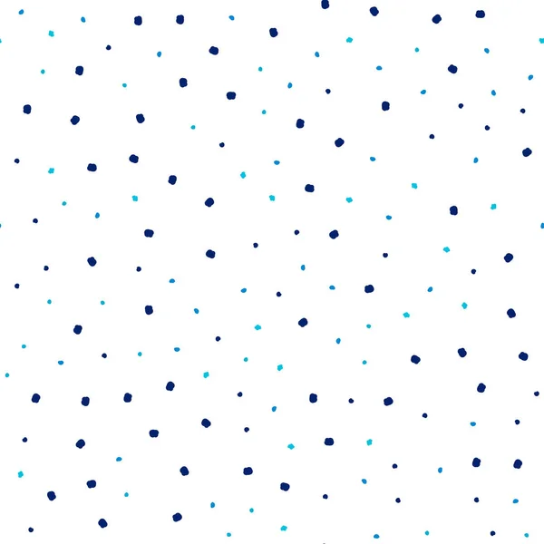 Light Blue Vector Seamless Backdrop Dots Beautiful Colored Illustration Blurred — Stock Vector