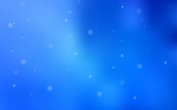 Φως Μπλε Διάνυσμα Φόντο Τελείες Αφηρημένη Εικόνα Έγχρωμο Φυσαλίδες Στυλ — Διανυσματικό Αρχείο