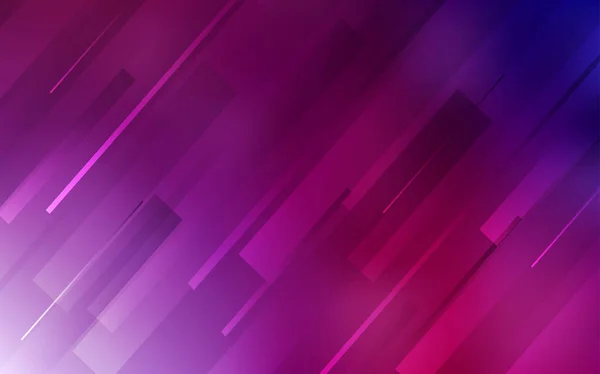 Темно Фіолетове Рожеве Векторне Компонування Плоскими Лініями Блискуча Кольорова Ілюстрація — стоковий вектор