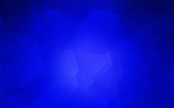 Fond Vectoriel Bleu Clair Avec Hexagones Illustration Abstraite Scintillante Dans — Image vectorielle