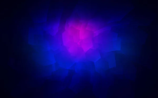 Σκούρο Ροζ Μπλε Διάνυσμα Φόντο Εξάγωνα Εικονογράφηση Έγχρωμα Εξάγωνα Λευκή — Διανυσματικό Αρχείο