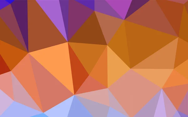 Luz Multicolor Vetor Gradiente Triângulos Textura Ilustração Criativa Estilo Meio — Vetor de Stock