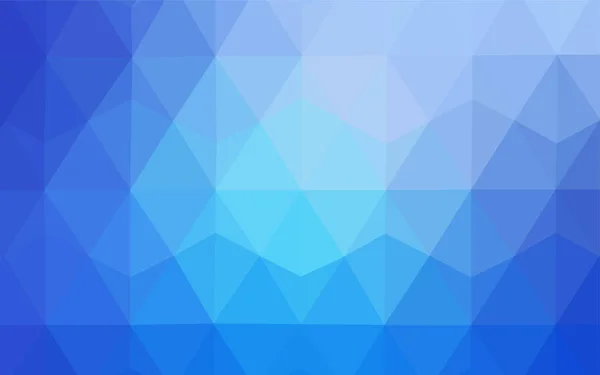 Светло Голубой Вектор Абстрактной Мозаики Многоугольная Абстрактная Иллюстрация Градиентом Лучший — стоковый вектор