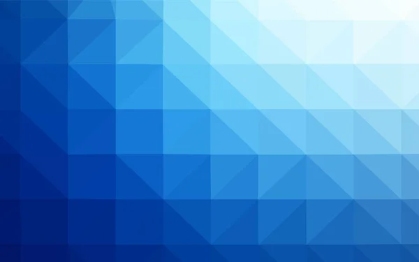 Dark BLUE vector gradient triangles pattern. Colorful illustration in polygonal style with gradient. Template for cell phone's backgrounds.
