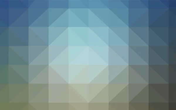Bleu Clair Motif Polygonal Vectoriel Jaune Échantillon Géométrique Triangulaire Avec — Image vectorielle
