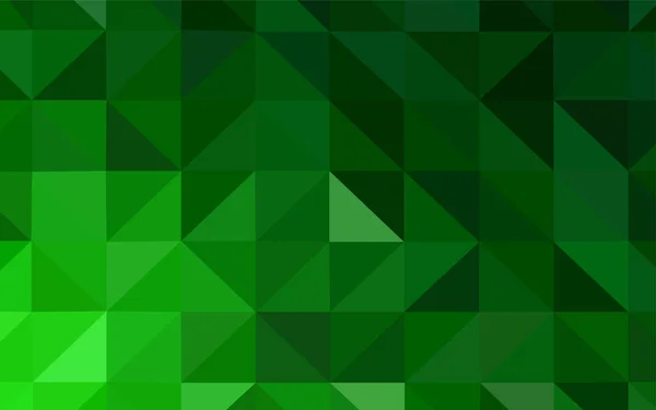 Ciemny Wektor Zielony Abstrakcja Szablon Wielokątne Geometrycznej Ilustracja Stylu Origami — Wektor stockowy