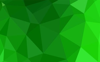 Koyu mavi vektör düşük poli düzeni. Poligonal illüstrasyon parlayan, hangi üçgen oluşur. İş tasarımınız için yeni stil.