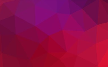 Koyu pembe, mavi düşük poli kapak vektör. Tamamen yeni bir renk illüstrasyon poligonal bir tarzda. Marka kitap için yeni şablon.