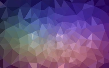 Koyu pembe, yeşil Çokgen zemin vektör. Glitter soyut resim zarif bir üçgen ile. Web siteniz için yeni bir doku.