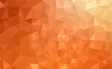 Işık kırmızı, sarı vektör poligonal arka plan. Geometrik şekil gradyan ile Origami tarzında. Tamamen yeni bir tasarım sizin broşürü.