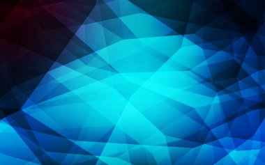 Hafif mavi vektör degrade üçgenler doku. Gradyan ile Origami tarzında yaratıcı geometrik şekil. Senin arka plan için dokulu deseni.