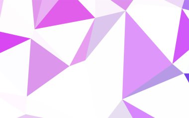 Hafif mavi vektör arka plan poligonal. Noktalı resim stili üçgenler ile yaratıcı çizimde. İş tasarımınız için yeni stil.