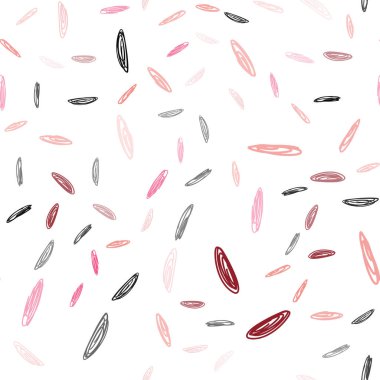 Işık kırmızı vektör noktalar ile sorunsuz kapak. Kabarcıkları ile soyut tarzda bulanık dekoratif tasarım. Desen-ebilmek var olmak kullanılmış için reklam, broşür.