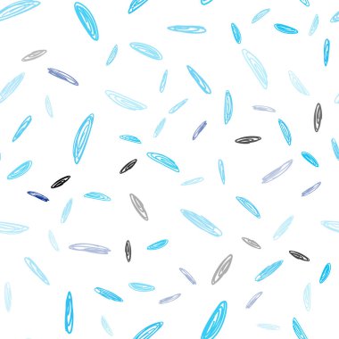 Hafif mavi vektör disklerle sorunsuz doku. Bulanık damla Glitter soyut Illustration yağmur. Güzel tasarım, iş reklam için.