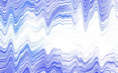 Eğri daireler ile ışık mavi vektör arka plan. Degrade mermer stiliyle yepyeni renkli resimde. İş tasarımınız için tamamen yeni bir şablon.