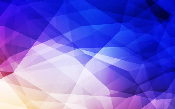 Rose Pâle Bleu Vecteur Polygone Disposition Abstraite Une Toute Nouvelle — Image vectorielle