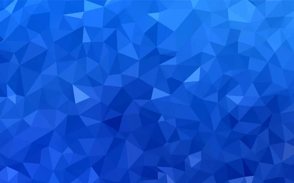 Patrón Poligonal Vectorial Azul Claro Ilustración Colorida Estilo Abstracto Con — Vector de stock