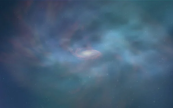 浅蓝色矢量覆盖着天文恒星 现代抽象插图与大北斗星 天文学网站模式 — 图库矢量图片