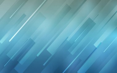 Düz çizgileri olan hafif BLUE vektör düzeni. Bulanık dekoratif tasarım basit bir şekilde çizgilerle. Meşgul web siteleriniz için şablon.
