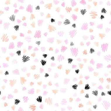 Hafif pembe, sarı vektör sorunsuz arka plan düz çizgiler ile. Dekoratif illüstrasyon hatları ile soyut şablonunda parlayan. Desen, işletme web siteleri için.