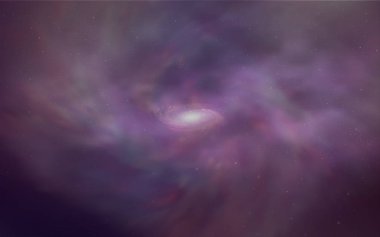 Işık mor, pembe vektör doku Samanyolu yıldız ile. Büyükayı yıldız ile modern soyut resim. Desen fütüristik reklam, kitapçıklar için.