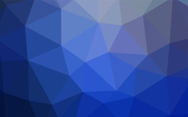 Işık yeşil vektör soyut poligonal şablonu. Üçgenler ile renkli resimde parlayan. Tasarımınız için üçgen desen.