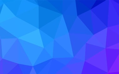 Koyu mor vektör soyut mozaik arka plan. Renkli resimde gradyan ile poligonal tarzı. İşiniz için en iyi üçgen tasarım.