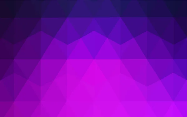 Světle Růžová Modrý Vektor Abstraktní Mnohoúhelníkový Vzor Zářivé Barevné Ilustrace — Stockový vektor
