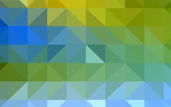 Светло Синий Зеленый Фон Геометрическая Иллюстрация Стиле Оригами Градиентом Новый — стоковый вектор