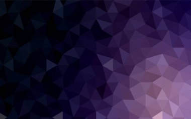 Pembe ışık, vektör degrade üçgenler desen mavi. Renkli resimde üçgenler ile soyut tarzda. İşiniz için yeni tasarım.