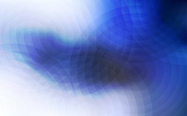 Noktalar ile ışık mavi vektör kapak. Soyut illüstrasyon renkli baloncuklar doğa tarzı ile. Reklam, poster, afiş, Web sitenizin için yeni tasarım.