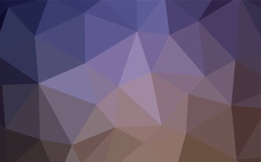 Koyu pembe, sarı düşük poli düzen vektör. Gradyan ile Origami tarzında yaratıcı geometrik şekil. Marka kitap için yeni şablon.