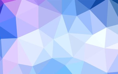 Pembe ışık, vektör Çokgen soyut düzen sarı. Gradyan ile Origami tarzında yaratıcı geometrik şekil. İşiniz için en iyi üçgen tasarım.